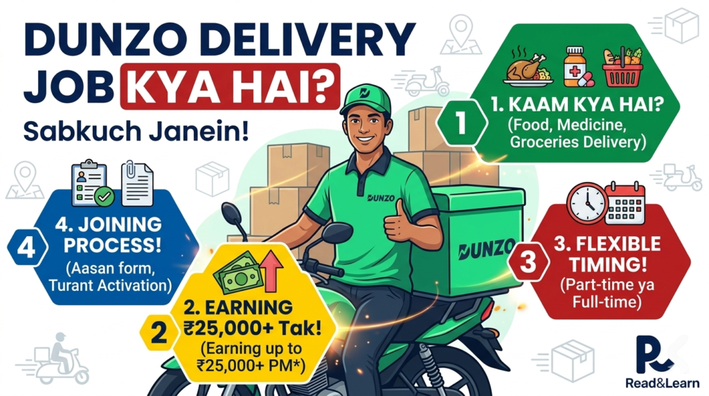 Dunzo Delivery Job Kya Hai