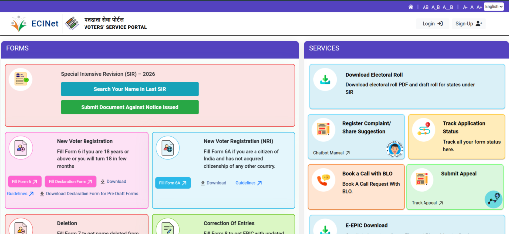 voter id card kaise banaye