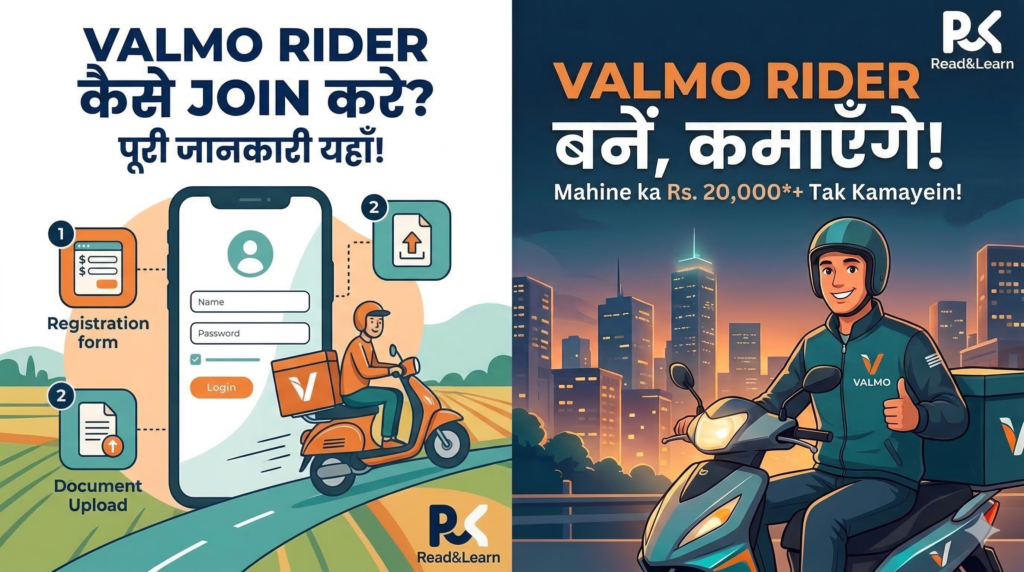 Valmo Rider Kaise Join Kare