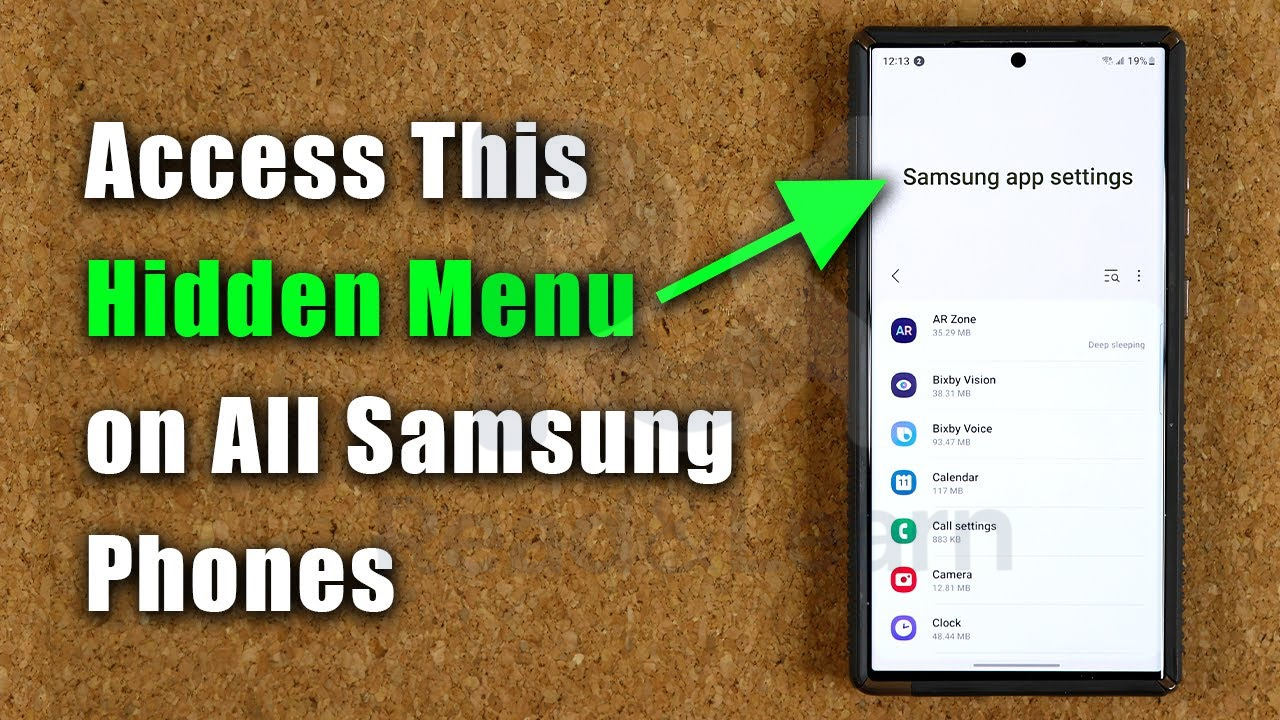 samsung phone ke secret setting