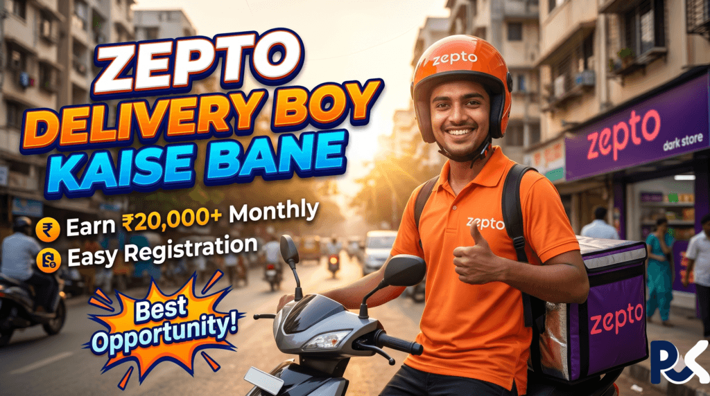 Zepto Delivery Boy Kaise Bane