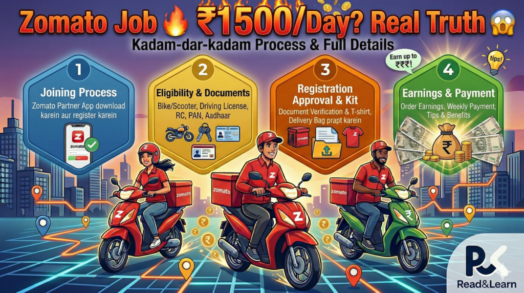 Zomato Delivery Boy Kaise Bane