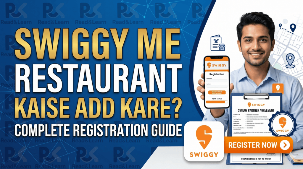 Swiggy Me Restaurant Kaise Add Kare