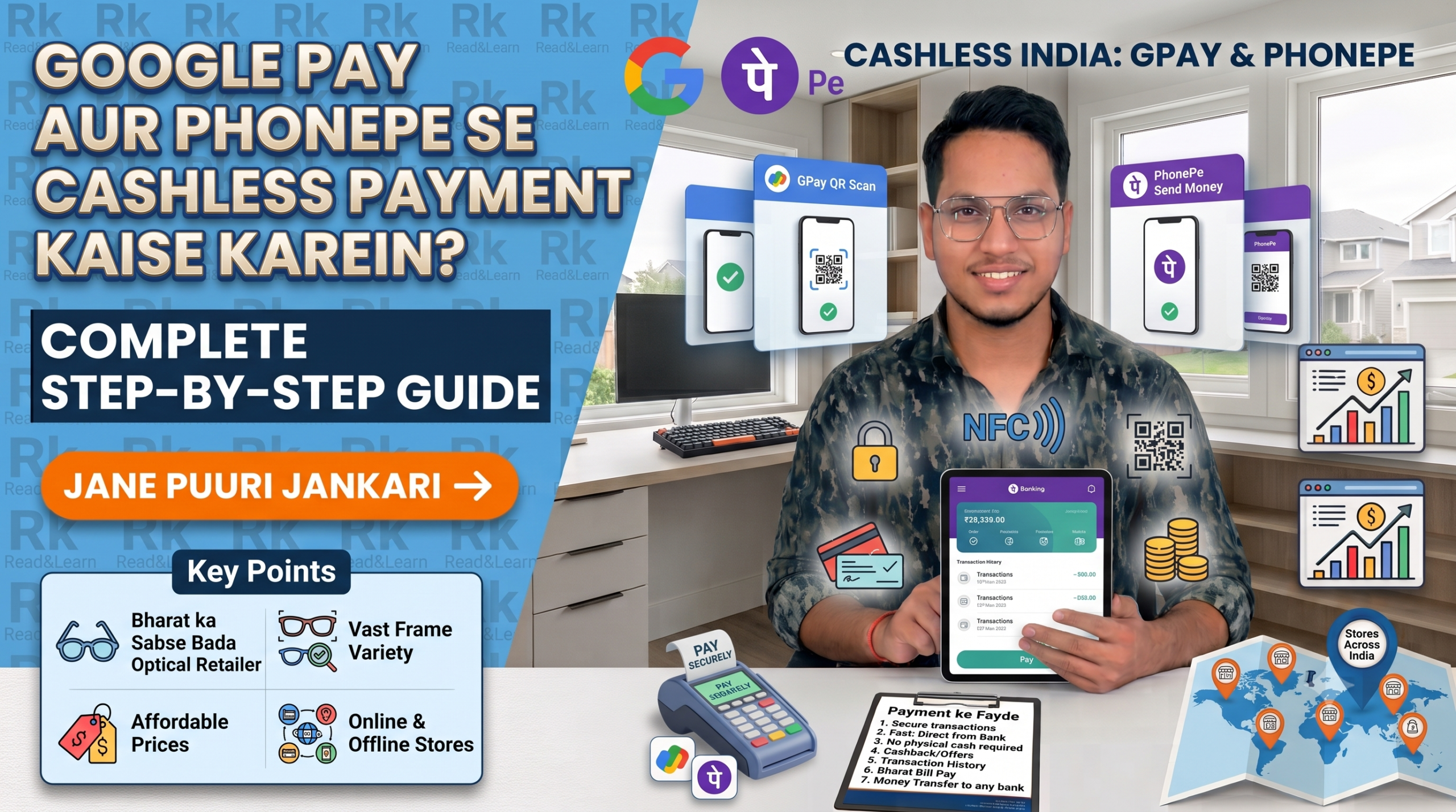 Google Pay aur PhonePe se UPI Payment kaise karein