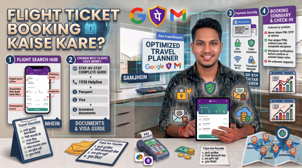flight ticket booking kaise kare