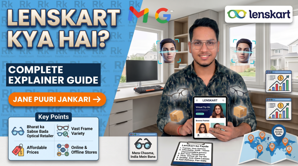 Lenskart Kya Hai aur Isse Chashma Kaise Mangaye - Read and Learn